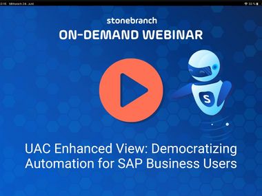 Watch to learn more! | UAC Enhanced View: Democratizing Automation for SAP Business Users
