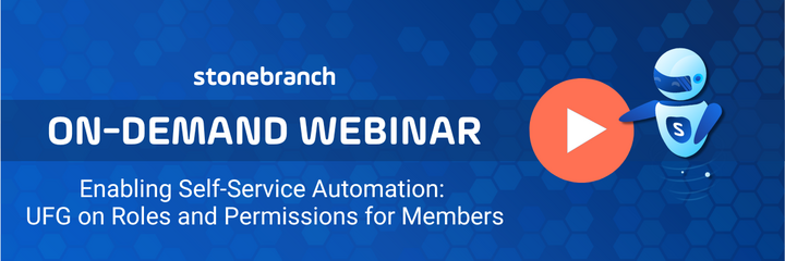 Enabling Self-Service Automation:  UFG on Roles and Permissions for Members