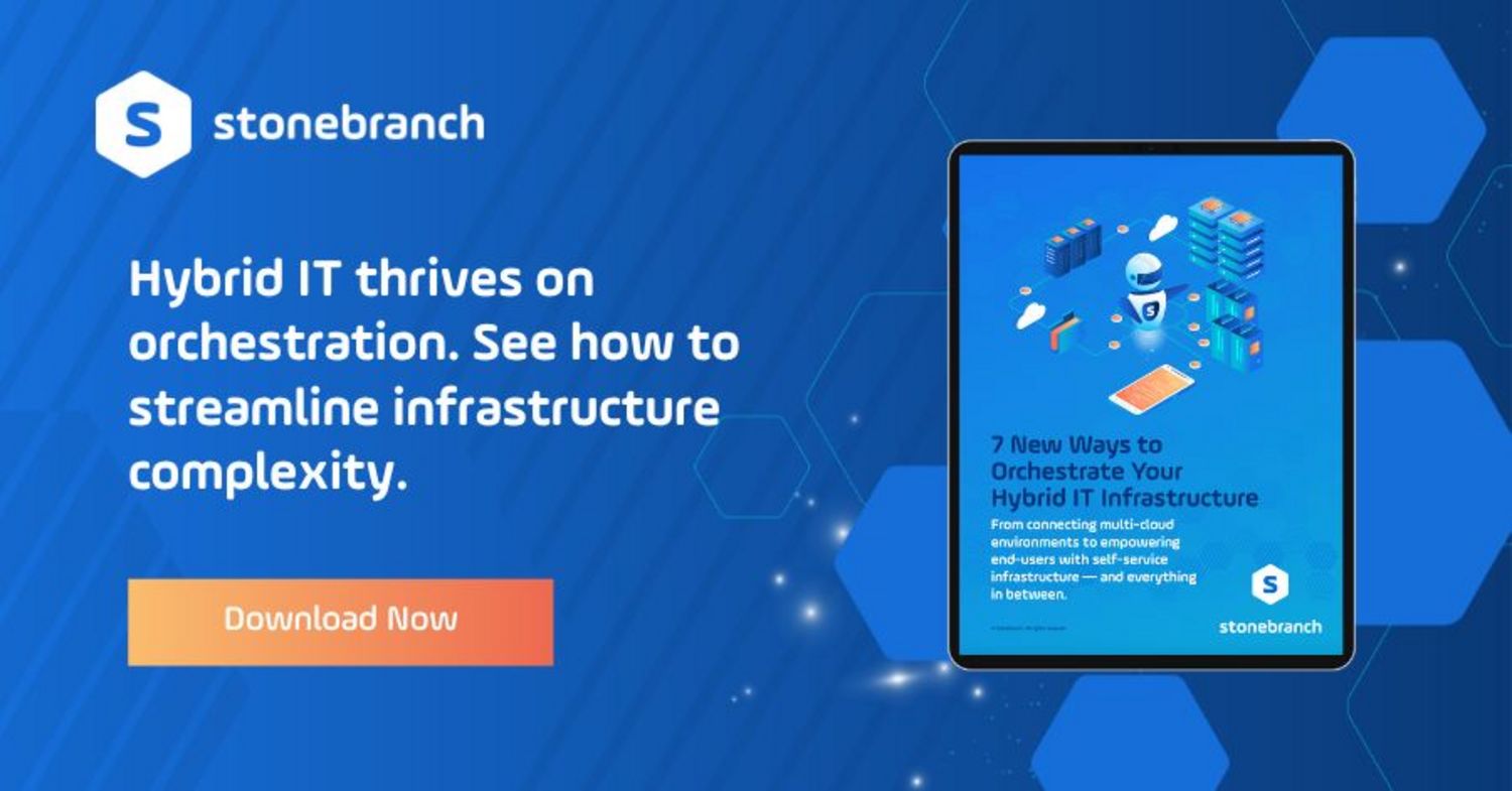 Hybrid IT thrives on orchestration. See how to streamline infrastructure complexity in the whitepaper: 7 New Ways to Orchestrate Your Hybrid IT Infrastructure