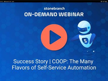 Watch the webinar now: COOP: The Many Flavors of Self-Service Automation