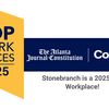 2025 Logo: Stonebranch Receives Metro Atlanta Top Workplaces 2025 Award