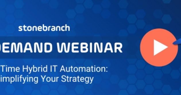 Learn How to Simplify Your Strategy: Real-Time Hybrid IT Automation