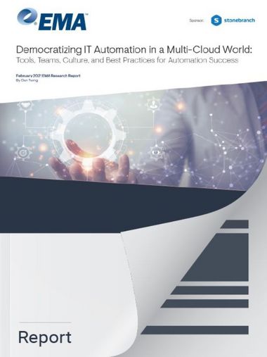Democratizing IT Automation in a Multi-Cloud World ipad 