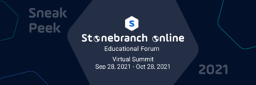 Stonebranch Online 2021 - Sept 28 through Oct 28