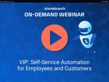 Watch the video now! Vermont Information Processing: Self-Service Automation for Employees and Customers