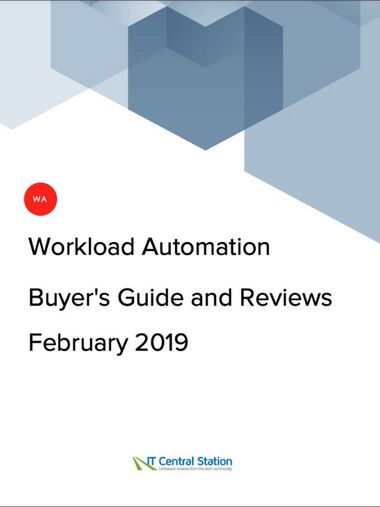 Analyst Report: IT Central Station: Workload Automation Buyers Guide and Reviews. February 2019, download now