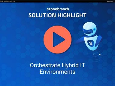 Watch the video now: Orchestrate Hybrid IT Environments