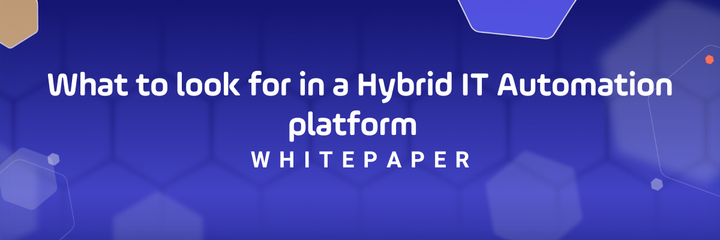 Header 6 Resons for IT Ops Automation Platform