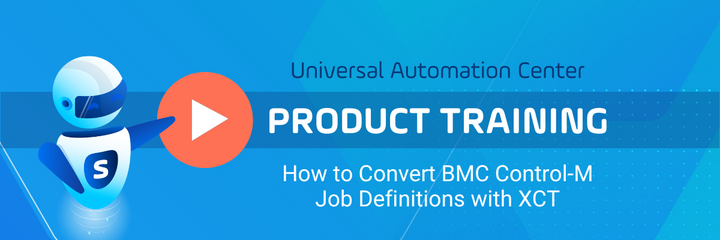 How to convert BMC Control-M job definitions with XCT