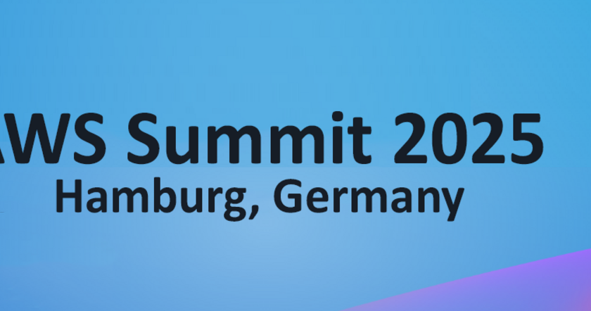 AWS Summit 2025 Hamburg Banner