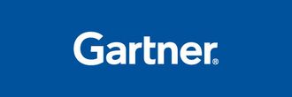 Gartner, Inc. logo blue background