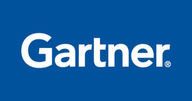 Gartner, Inc. logo blue background