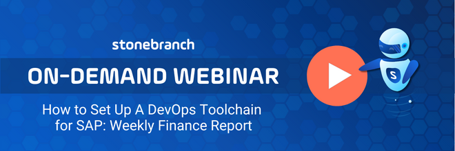 How to Set Up A DevOps Toolchain  for SAP: Weekly Finance Report