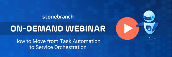 How to Move from Task Automation  to Service Orchestration