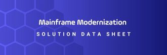 Automation for Mainframe Modernization Solution Data Sheet