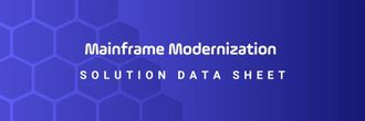 Automation for Mainframe Modernization Solution Data Sheet