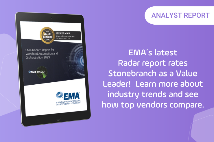 EMA Radar™ for Workload Automation (WLA) & Orchestration Q4:2023
