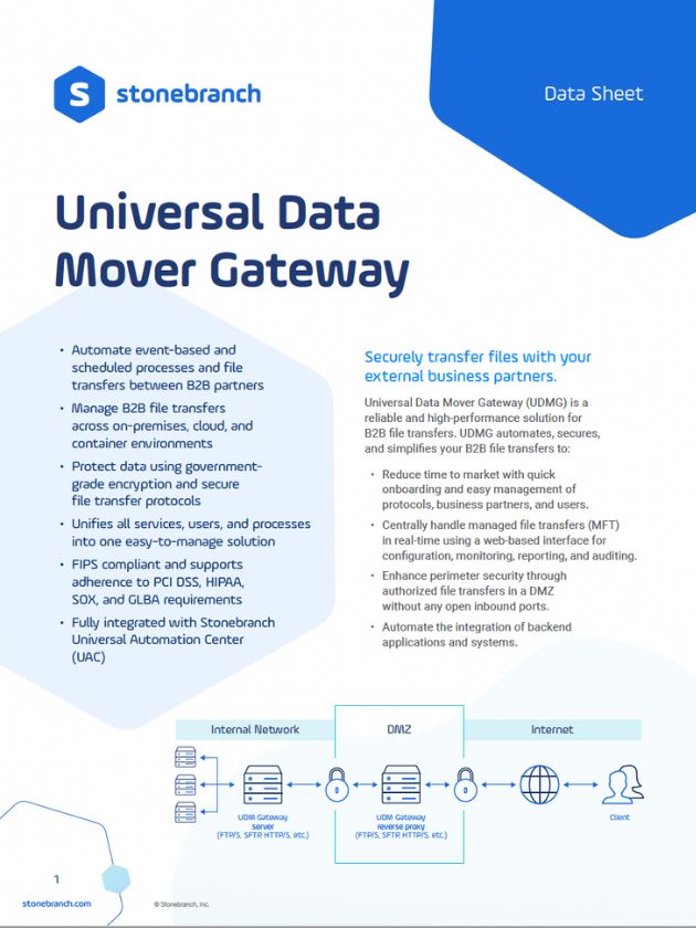 Image:Universal data Mover Getaway- download data sheet now