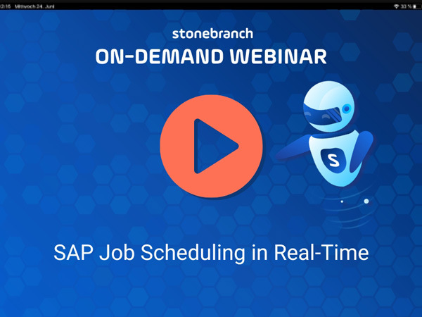 SAP Job Scheduling in Real-Time Learn How: SAP Job Scheduling in Real-Time
