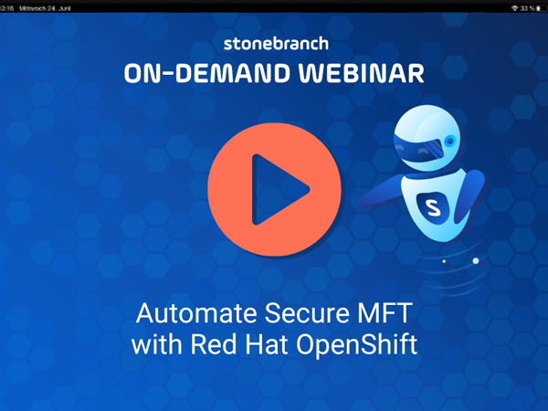 Watch the demo: Automate Secure Hybrid Managed File Transfer with Red Hat OpenShift