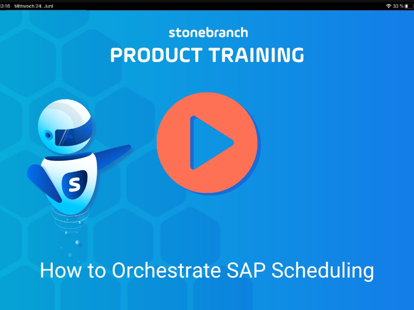 Product Training: How to Orchestrate SAP Scheduling Watch now to learn how to orchestrate SAP scheduling