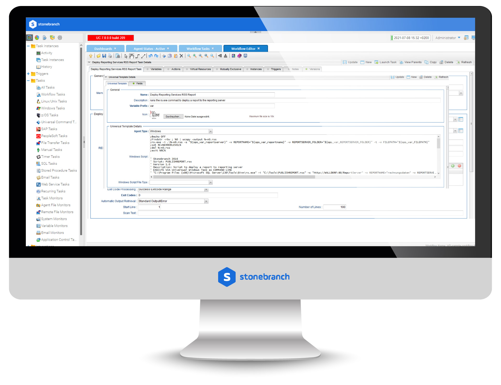 Microsoft SQL: Schedule SSRS