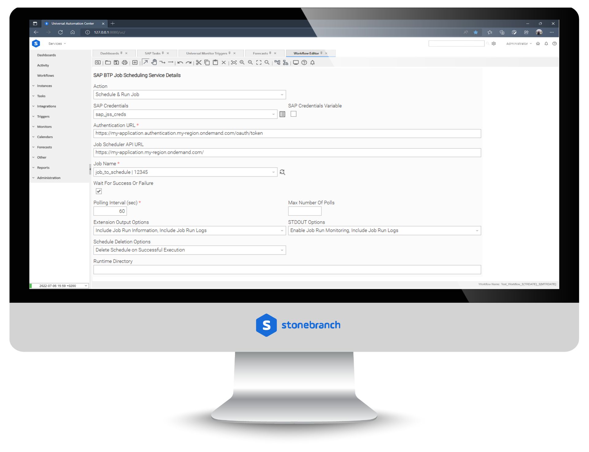SAP: BTP Job Scheduling Service