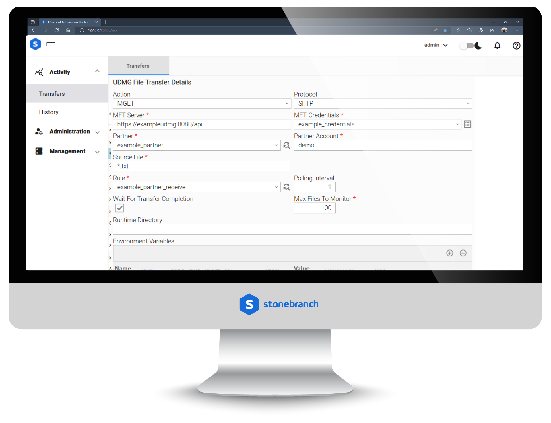 UAC Utility: UDMG File Transfer