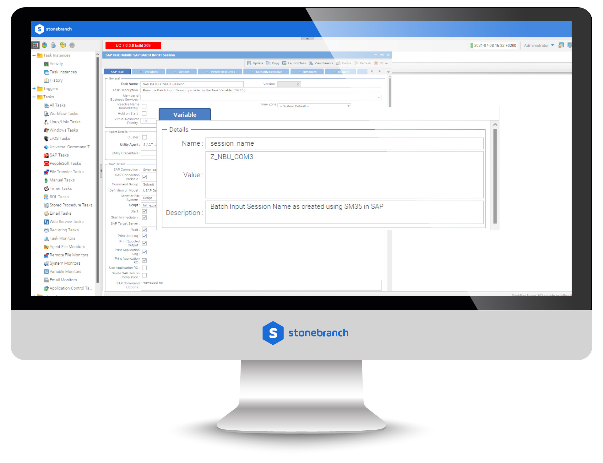 SAP: Batch Input Map