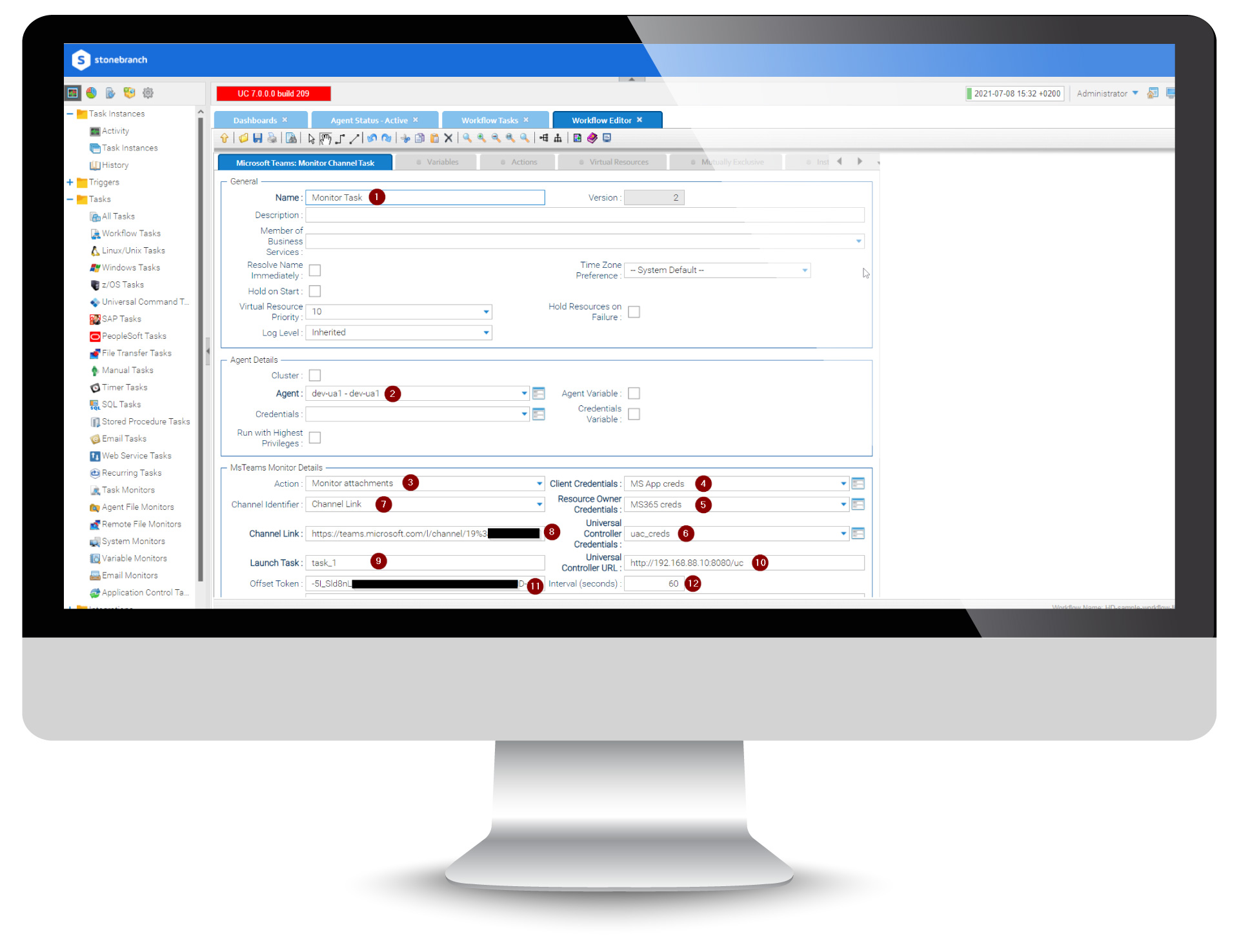 Microsoft Teams: Monitor Channel