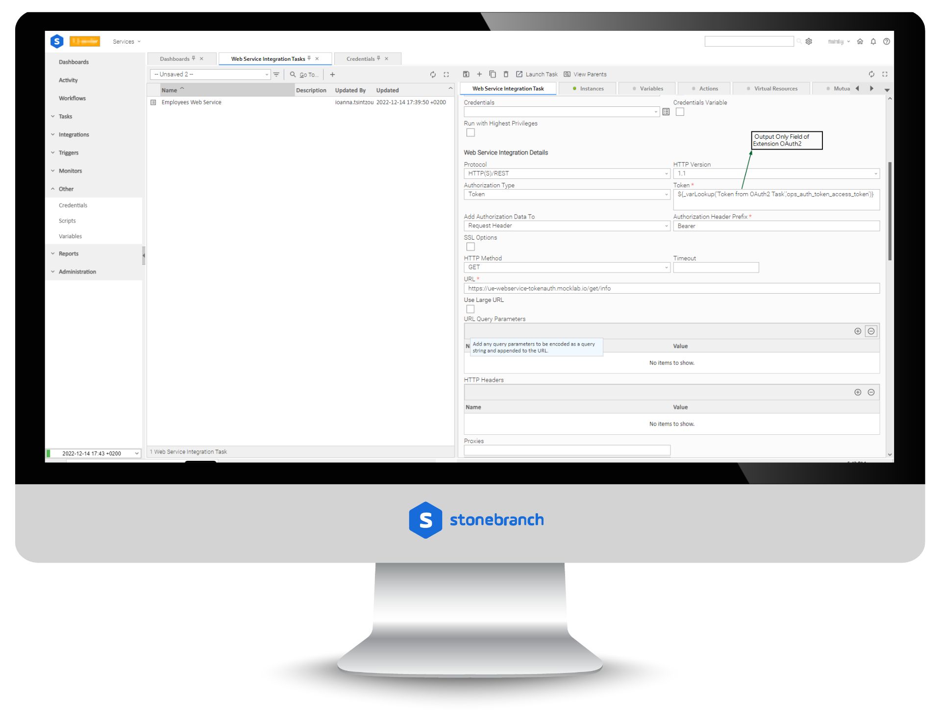 UAC Utility: Web Service 