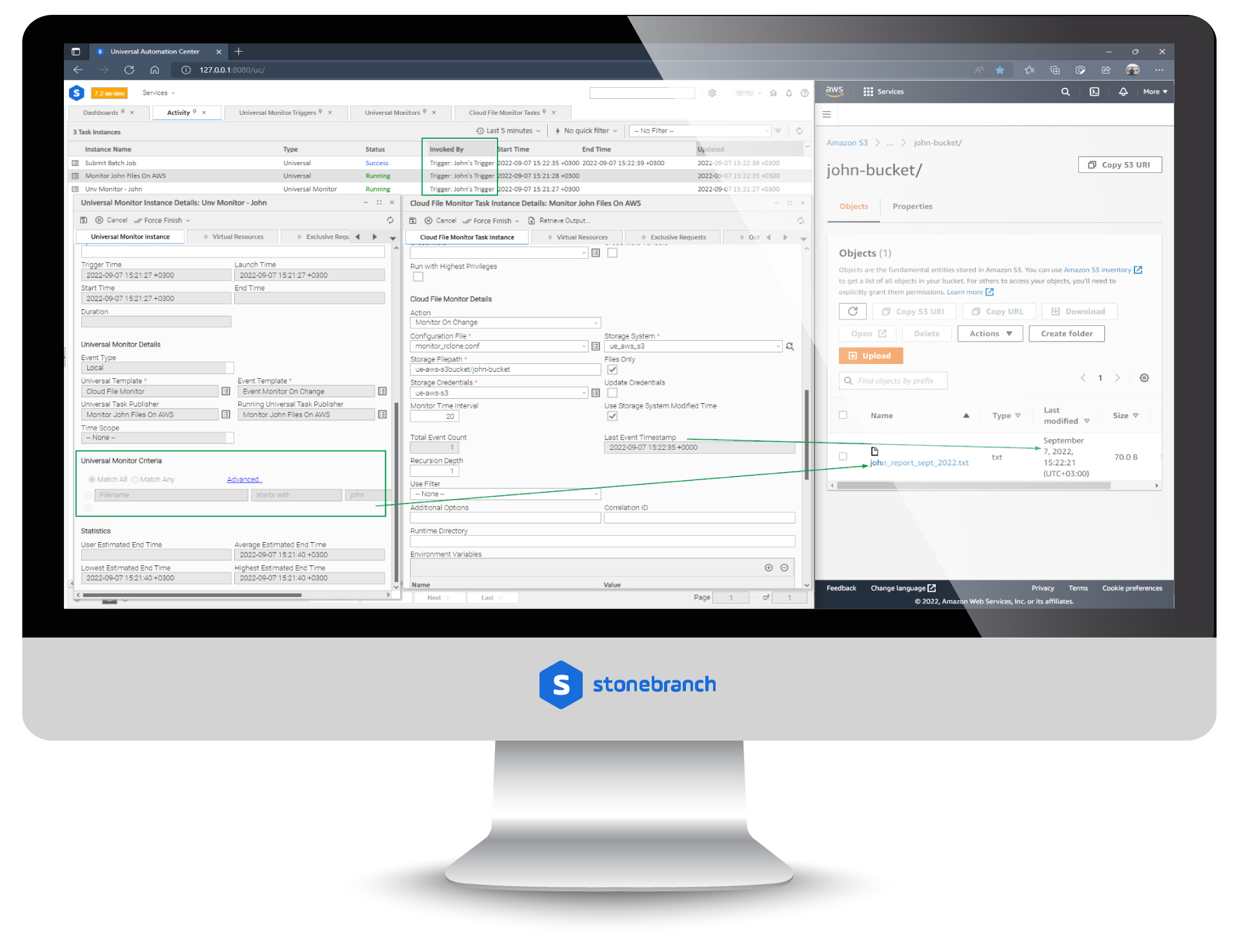 Inter-Cloud Data Monitor