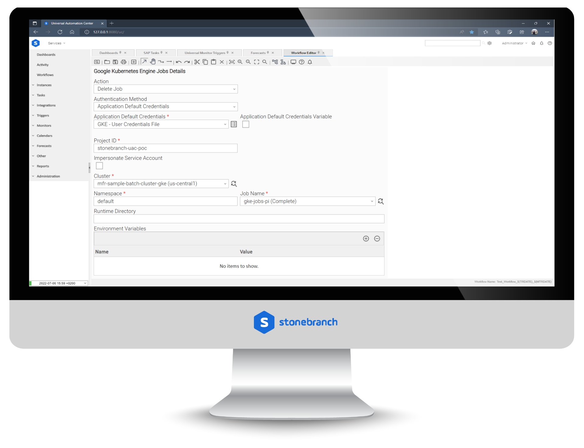 Google Kubernetes Engine Jobs