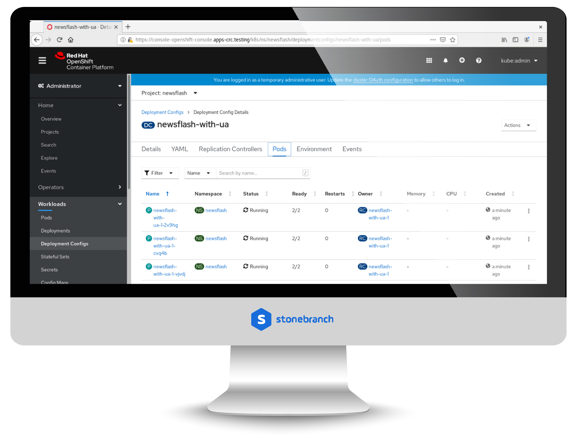 UAC Solution Pack: Dynamic Container File Monitoring and File Transfer