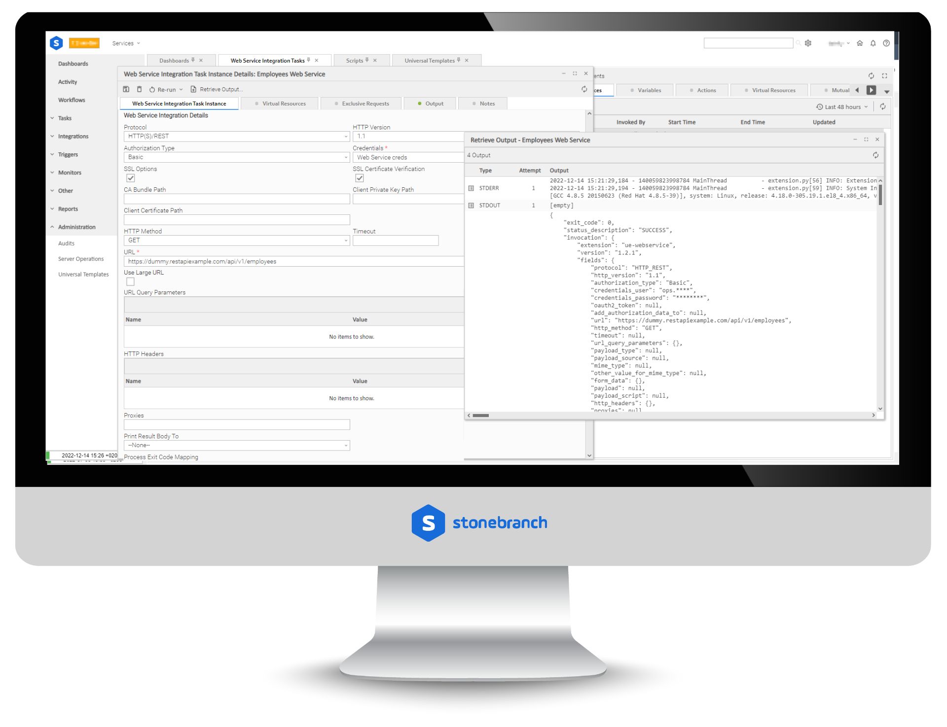 UAC Utility: Web Service 