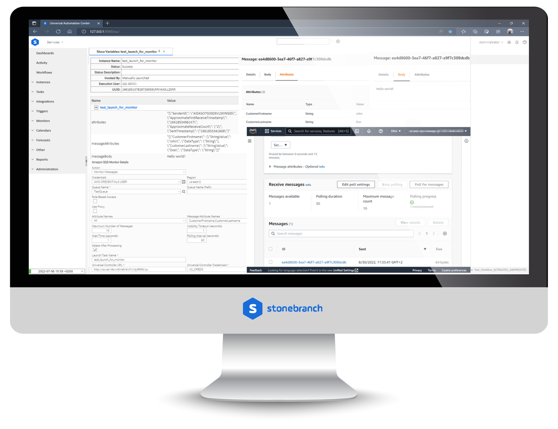 Amazon SQS: Monitor