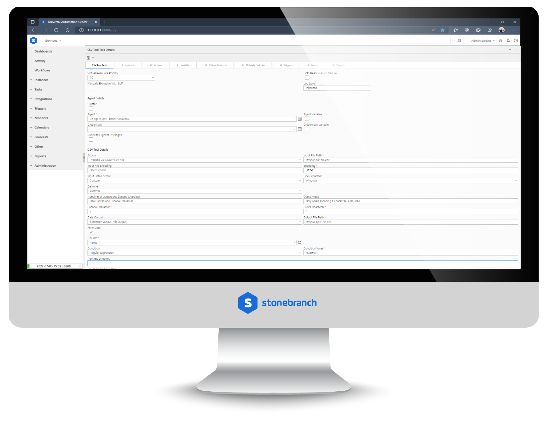 UAC Utility: CSV Tool