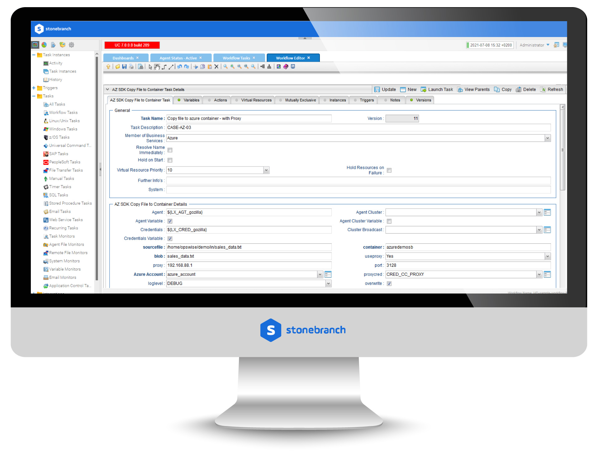 Azure Blob: Manage File Transfers