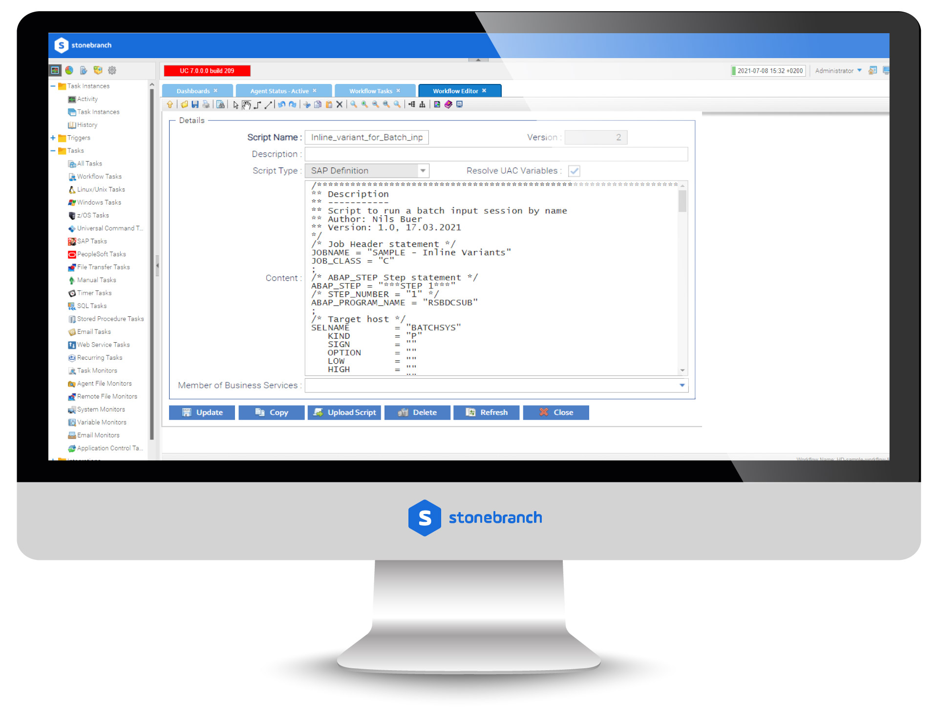 SAP: Batch Input Map