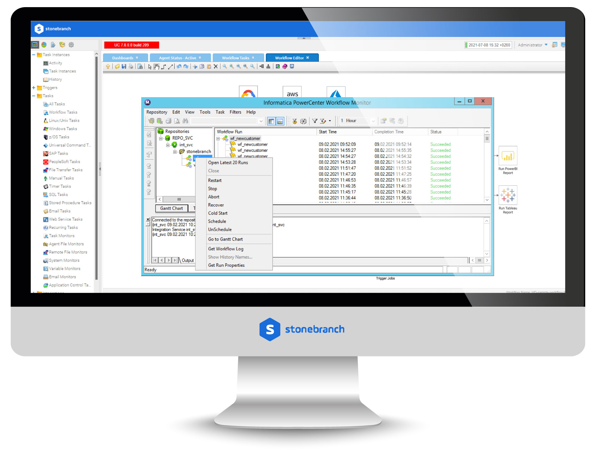 Informatica PowerCenter: Schedule, Control, and Manage