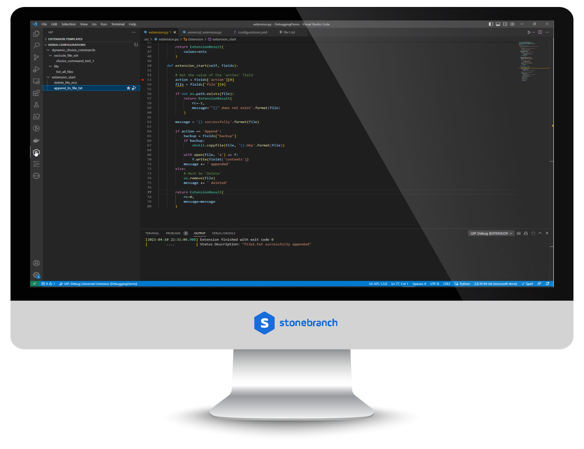 Microsoft Visual Studio: Code Extension