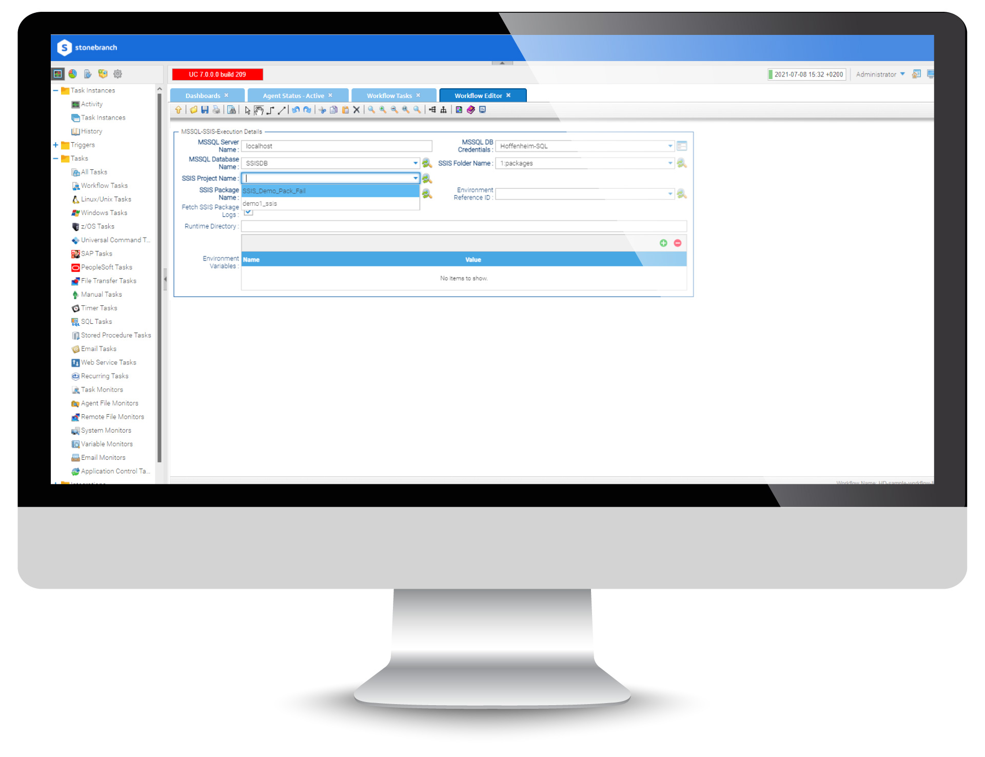 Microsoft SQL: SSIS Package Execution